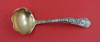 Cluny by Gorham Sterling Silver Gravy Ladle  gold wash 7 1/4"