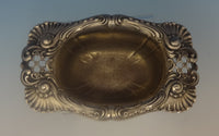 Dresden by Whiting Sterling Silver Nut Dish w/Ball Feet & Pcd Lattice (#0359)