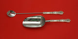 Wild Rose by Watson Sterling Silver Bar Set 2pc HHWS Custom Made