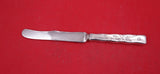 Lap Over Edge Acid Etched by Tiffany Sterling Dessert Knife HH AS w/ cicadas