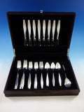 Diamond by Reed and Barton Sterling Silver Flatware Set Service 33 Pcs Modern
