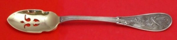 Japanese by Tiffany and Co Sterling Silver Olive Spoon Pierced Custom Made 6"