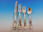 Burgundy by Reed & Barton Sterling Silver Flatware Set for 12 Service 48 Pieces