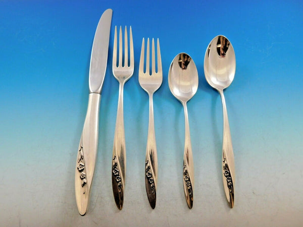 Blithe Spirit by Gorham Sterling Silver Flatware Set for 12 Service 60 Pieces