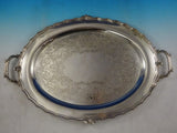 Kenilworth by International Silverplate Tea Tray Beaded Etched #82 (#8807)