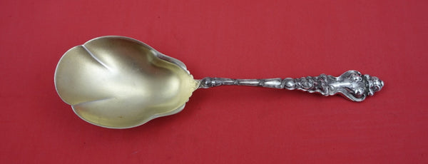 Douvaine by Unger Sterling Silver Vegetable Serving Spoon GW  9 1/4"