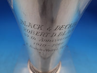 Beaded by Jensen Sterling Silver Vase #107B Black & Decker 50th Ann. (#7445)