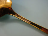 Colonial Theme by Lunt Sterling Silver Flatware Service 12 Set Vermeil Gold