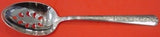 Rambler Rose by Towle Sterling Silver Serving Spoon Pierced 9-Hole 8 1/2" Custom