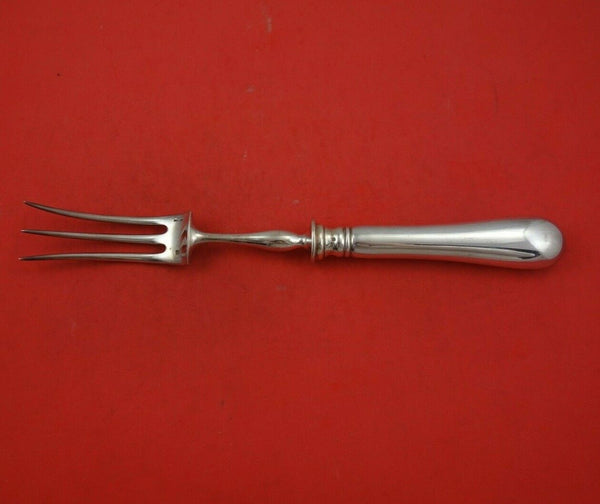 Fidelio ala Baguette by Christofle Silverplate Roast Carving Fork 3-Tine 11 1/4"