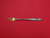 Canterbury by Towle Sterling Silver Cocktail Fork Gold Washed 6 1/8"