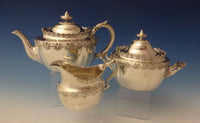 English King by Tiffany and Co Sterling Silver Tea Set Sugar Creamer 3pc (#0173)