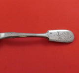 Russian Sterling Silver Dessert Spoon (St. Petersburg) 7" Circa 1896