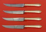 Lady Diana by Towle Sterling Silver Steak Knife Set 4pc HHWS  Custom Made 8 1/2"