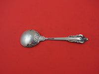 Grande Baroque by Wallace Sterling Silver Tea Caddy Spoon rare 6 3/8"