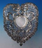 Chantilly by Gorham Sterling Silver Fruit Bowl Heart Shaped #4312 (#5120)