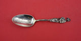 Pattern Unknown by Shiebler Sterling Souvenir Spoon #5 Chicago & flower 5 5/8"
