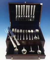 Greenbrier by Gorham Sterling Silver Flatware Set For 8 Service Dinner Size