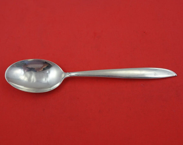 Silver Rhythm by International Sterling Silver Serving Spoon 8 1/2" Heirloom