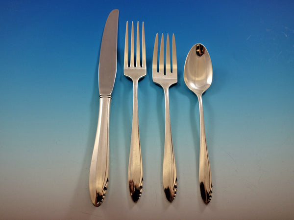 Lasting Spring by Oneida Sterling Silver Flatware Set Service 24 pieces