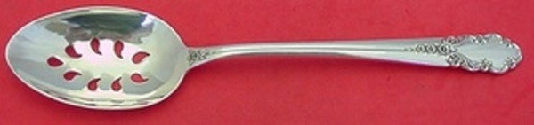 Bridal Veil by International Sterling Silver Serving Spoon Pierced 9-Hole Custom