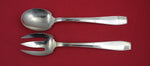 Atlas by Christofle Silverplate Salad Serving Set 9 1/2"