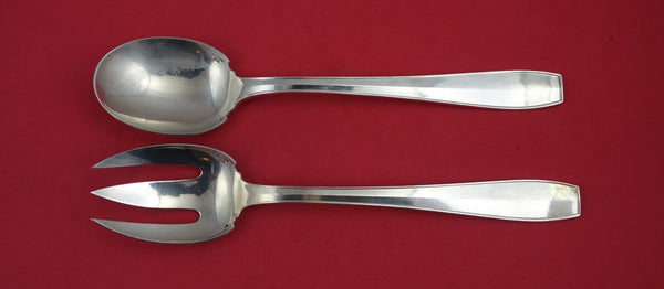 Atlas by Christofle Silverplate Salad Serving Set 9 1/2"