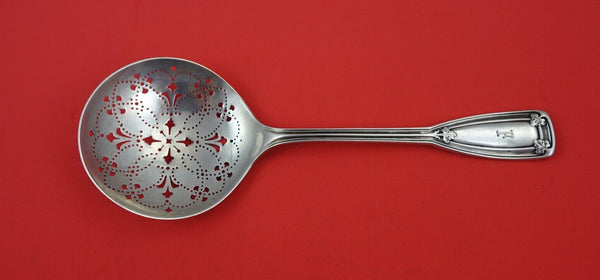 Saint Dunstan By Tiffany and Co. Sterling Silver Pea Spoon w/ mono 8 7/8"