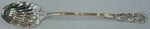 Trajan by Reed & Barton Sterling Silver Stuffing Spoon Button Shell Bowl 13 3/4"