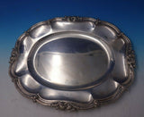 Odiot French .950 Silver Platter Oval with Swirled Scrolls 92.2 ozt. (#5684)