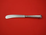 English Georgian Sterling Silver Regular Knife unreadable w/ engraved boar 9"