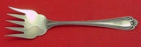 Number 4 by Wallace Sterling Silver Beef Fork 5 1/8" Beaded