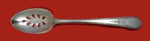 Early American Engraved by Lunt Sterling Silver Serving Spoon Pcd 9-Hole Custom