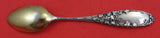 Tiffany and Co Sterling Silver Demitasse Spoon Gold Washed with Ivy Motif 4"