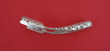 Berry by Whiting Sterling Silver Individual Asparagus Tong w/ motif 4 1/8"
