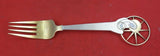 Christmas by A. Michelsen Sterling Silver Regular Fork 1942 lb Lunding Madonna