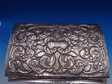 Repousse by Unknown Sterling Silver Jewelry Casket Top Opens w/6 Drawers (#7951)
