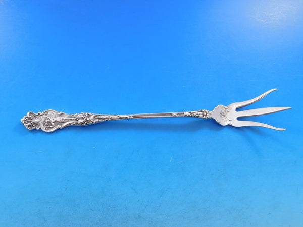 Irian by Wallace Sterling Silver Lettuce Fork 8 1/2" Serving Heirloom Figural