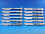 Strasbourg by Gorham Sterling Silver Butter Spreader HH WS Modern Set of 12 pcs