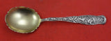 Rose aka Bug by Knowles Sterling Silver Preserve Spoon GW plain bowl 7 1/8"