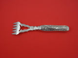 Chrysanthemum by Tiffany Co Sterling Silver Trout Serving Fork pierced HH AS 8"