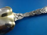 Blackberry by Tiffany and Co Sterling Silver Berry Spoon GW Leaf Shape 8 1/2"