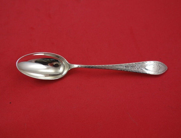 Faneuil Engraved by Tiffany and Co Sterling Silver Teaspoon Narrow Bowl 6"