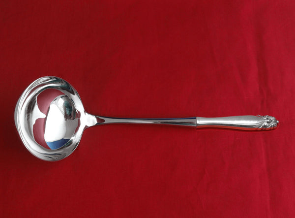 King Christian by Wallace Sterling Silver Soup Ladle HH WS Custom Made 10 1/2"