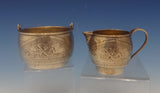 Aurora by Gorham Sterling Silver Sugar & Creamer Set w/3 Figural Cherubs #0264