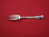 Lap Over Edge Acid Etched by Tiffany Sterling Dessert Junior Fork 6 1/4" Leaves