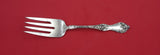 Les Cinq Fleurs by Reed and Barton Sterling Cold Meat Fork 7 3/4"