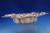 Whiting Sterling Silver Fruit Bowl with Flowers #6013 1 1/2" x 10 1/2" (#8857)