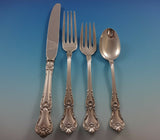 Memory Lane by Lunt Sterling Silver Flatware Set For 12 Service 74 Pieces