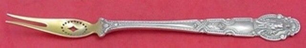 Renaissance by Tiffany & Co. Sterling Olive Fork Pcd 2-Tine GW Figural 7 1/4"